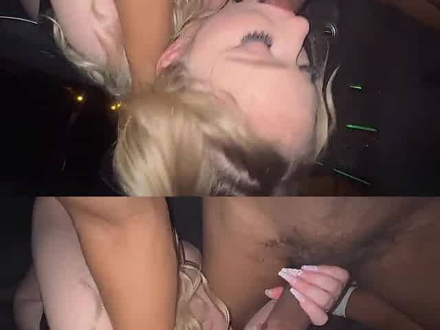breasty Canadian gets shoved in backseat pt 1