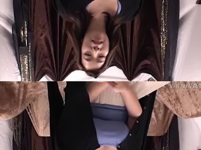 Tied up Japanese woman opens her legs for a nasty guy