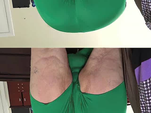 Cheating wife bring home a lot of cum in pants Intentionally