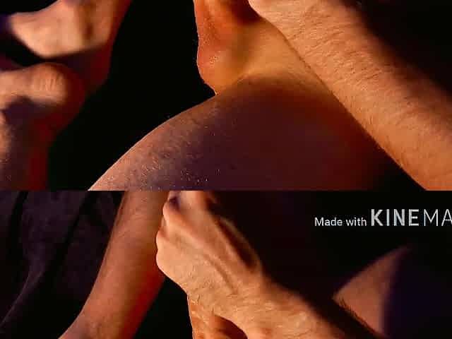 Cock massage. Music by NIN. Cum with me