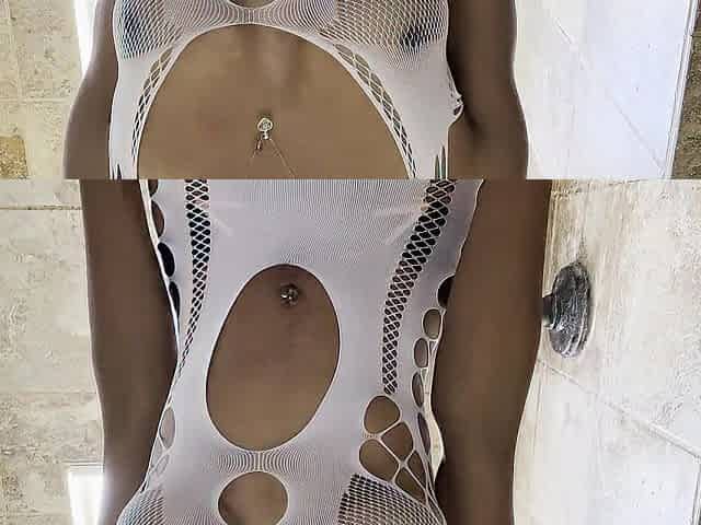 Watch Throughout Sheer Suit in Shower Try On Haul.