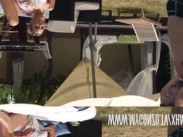 Mugur screws marvelous German mother I'd like to fuck Lana Vegas at the pool
