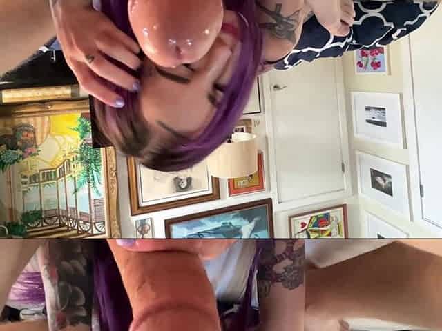 Petite Goth Girlfriend Squirts on My Cock - Valerica Steele - Perfect Girlfriend