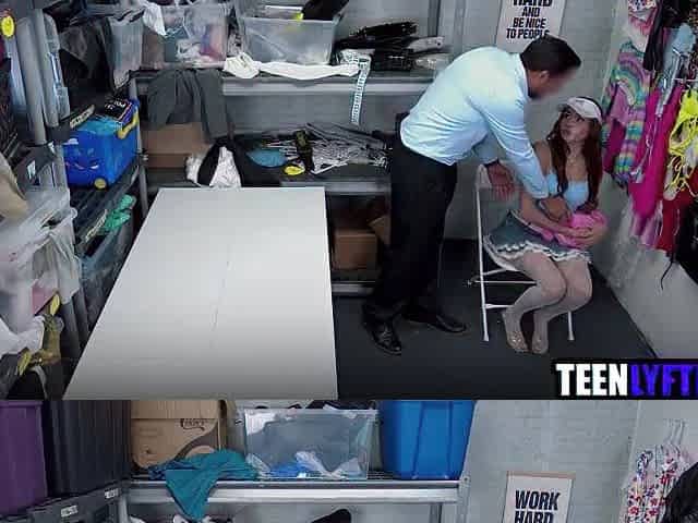 Lustful Teen Screwed Hard For Thieving