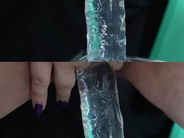 Experience Me Squirting for the First Time with My Medium Silicone Dildo.