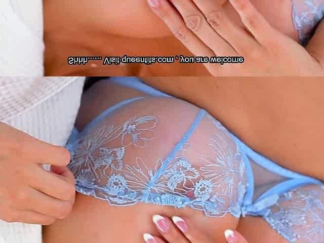 Horny stepmom tricks her son for a wild spa room fuck