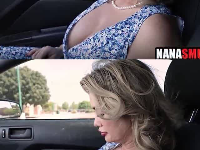 Lascivious step grandmother needs youthful penis