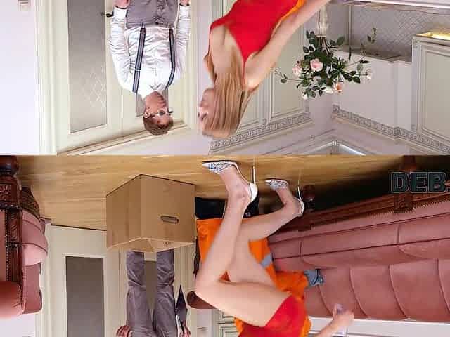 DEBT4k. Hawt cutie gets unfathomable penetration in butthole