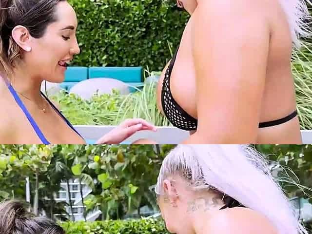 Lesbian Strapon Sex with Chloe Amour and Hayley Davies