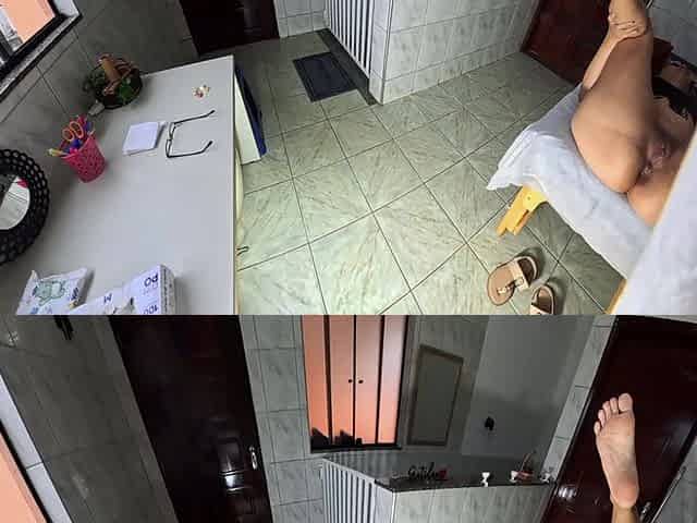 The Little Blind Went to the Gynecologist and Had Orgasms in Her Anus.