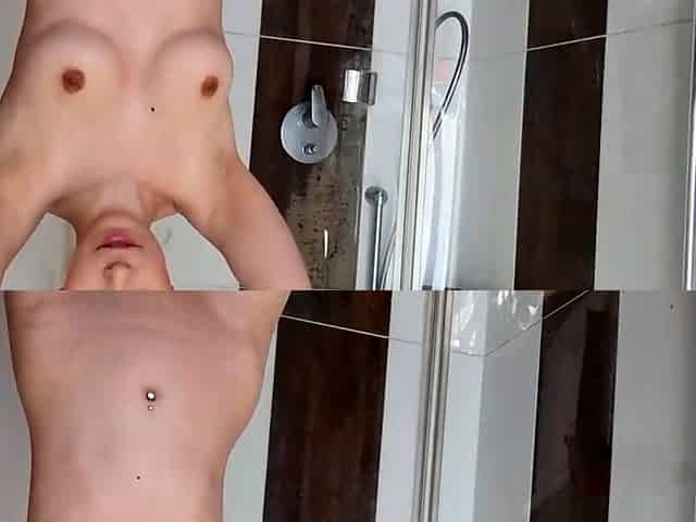 Big boobs milf masturbates with her dildo