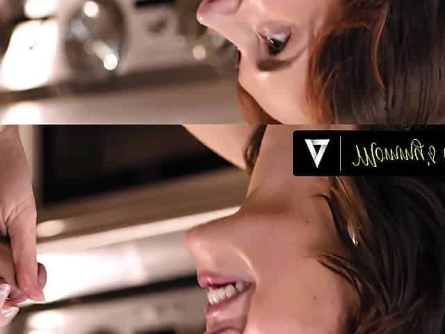Stepmommys Boy - Naughty Milf Siri Dahls Caught Naked In The Kitchen! Pervert Stepson Banged Her Hard!