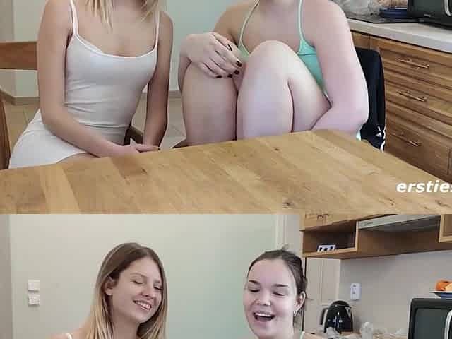 Slinky Amateur Porn Babe Pleasures Her Nasty Lesbian