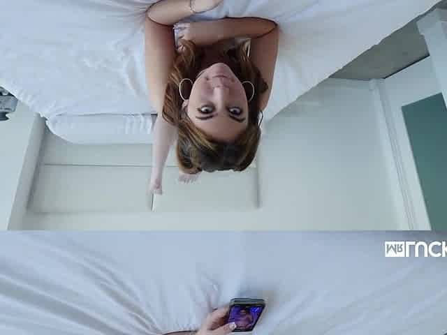 All Natural Brunette hair Chick Ellie Nova Is Drilled Raw