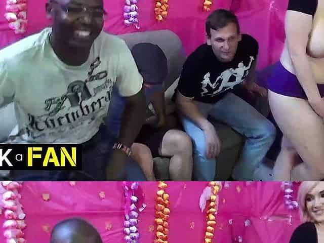 Foursome With Siri Dahl Megan Tory Cum Overspread By Fan Ricky!