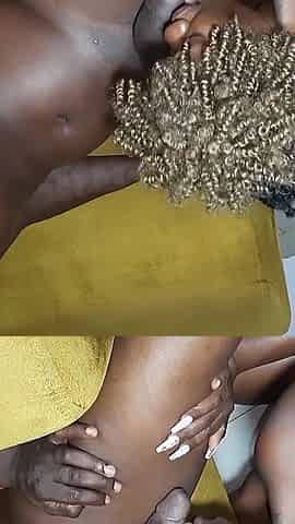 Fifty Big Dick Drilled Slutty Ebony's Pussy