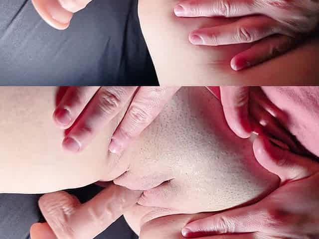 Smacking a Big Pussy