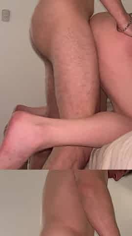 Fucking Hard and Giving Milk in the Face to My Friend's Stepmother