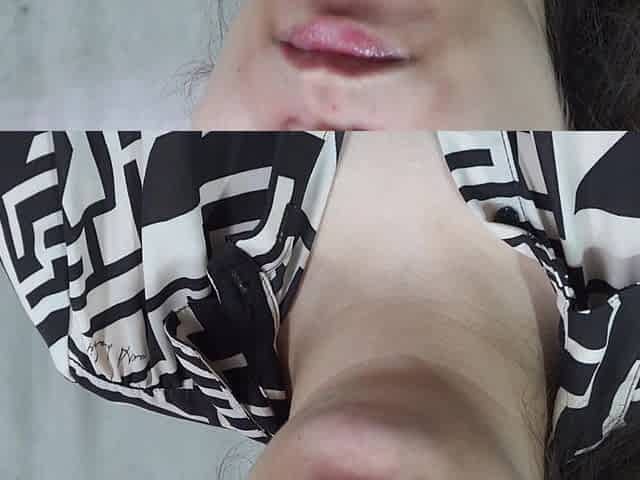 He Plays with My Nose. I Put a Thin Pink Silicone Pad in My Nose and Play with It. I Don't Know What It Is,