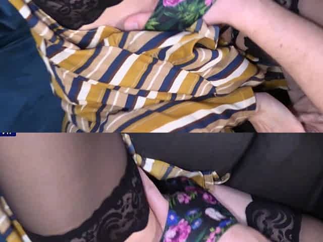 Rose passionately sucks the long, fat cock of Chris Cobalt