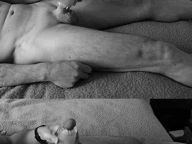 Masturbating to porn