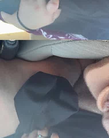 Squirting in the car