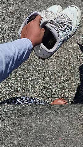 Bella BrownSuga'S Smutty Foot Ritual Fuels Implacable Public Thrill