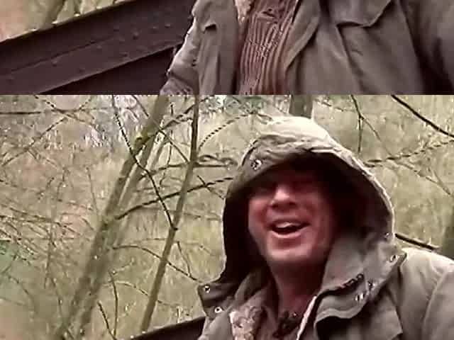 Cute Brunette Doesn't Mind Sucking and Fucking in the Rain