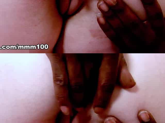 Young brunette Ray Black gets fucked by a big black cock - MMM100