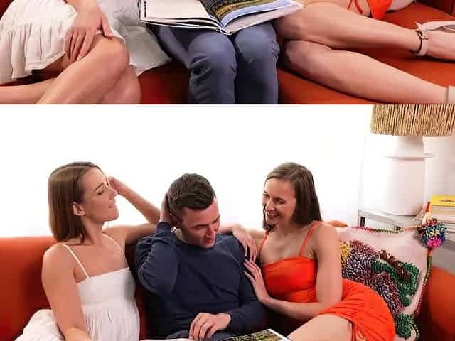 Alexis Crystal & Stacy Cruz Horny Threesome