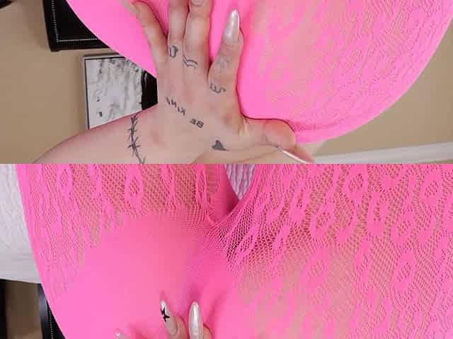 Beca Barbie, 69, enjoys passionate sex with her partner on their bed