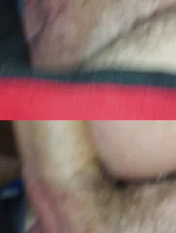 Boyfriend enjoys rub his cute butt so hard