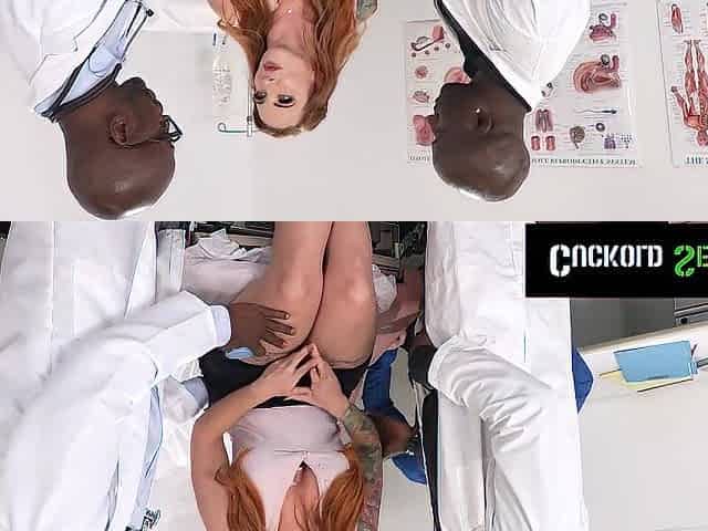 CUCKOLD SESSIONS - Large Breasts Sophia Locke Bangs Doctors for Gestation