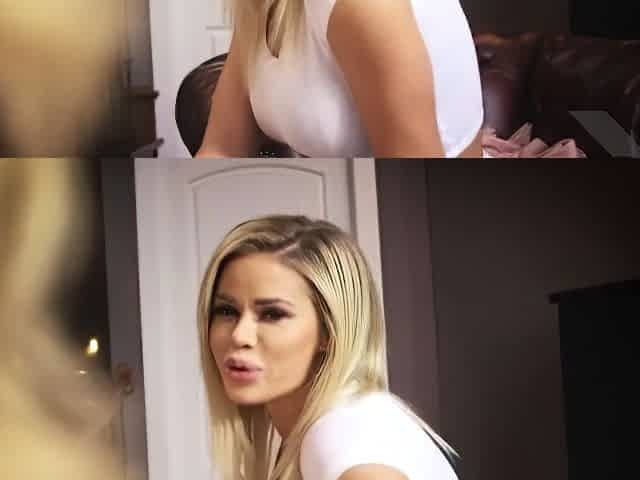Hot amateur blonde blowjob in HD