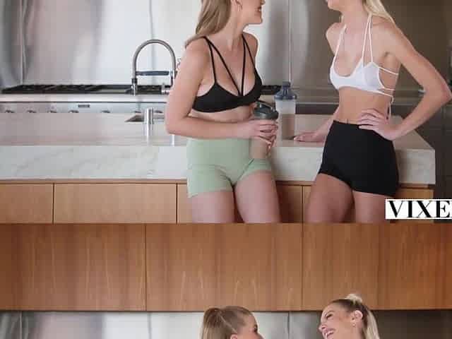 VIXEN Besties Kenna James And Octavia Red Share Their Personal Tutor's Shlong