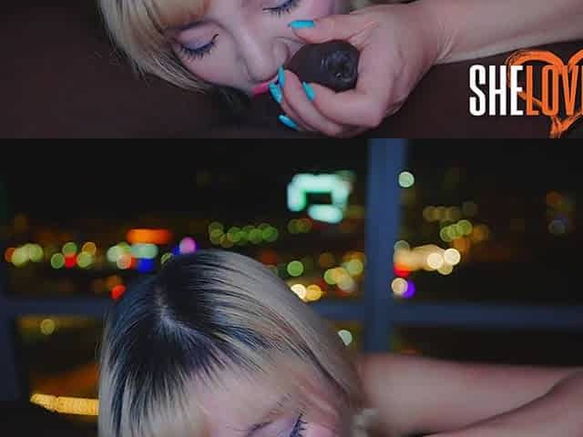 Nico Love Forbidden Blue POV BBC Blowjob