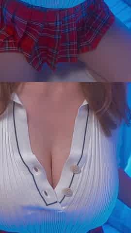 Horny Student Shows Big Tits to Pass Exam! - Lilykoti
