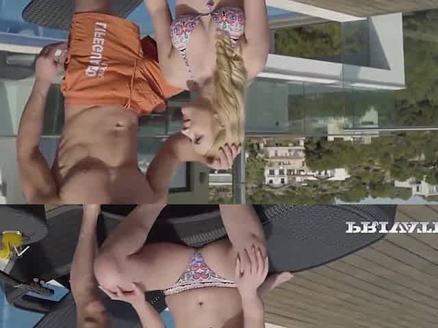 Clarke Kent - Hot Blonde Amaris Fucks & Jerks Big Cock Singer!
