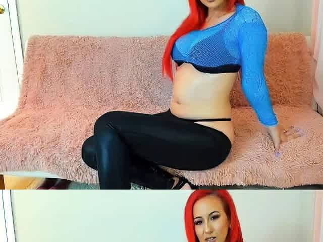Kandiss Kiss - Ball Busting and JOI Strip Challenge W CEI
