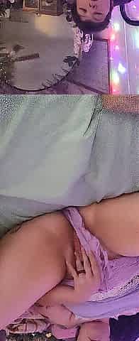 TEASING this moist vagina until I CUM, hard, all over my SEX-TOY and LUSH toy