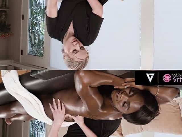 Hot Masseuse Knows How To Please Her Ebony Client