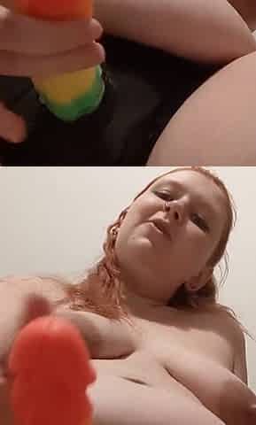 Sensual strap on fuck