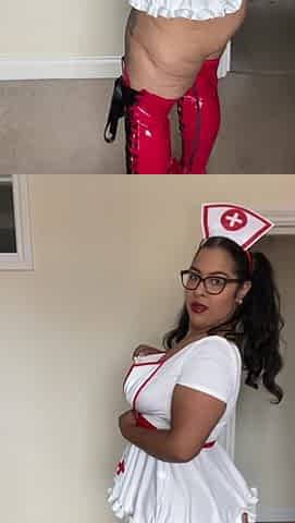 Sexy BBW Nurse Strips for You
