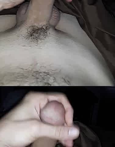 masturbating in couch explosive spunk flow