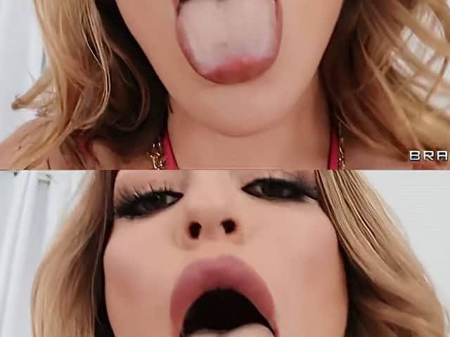 Scott Nails, Luna Star And Kissa Sins - Two Cock Thirsty Brunettes Swap Cum