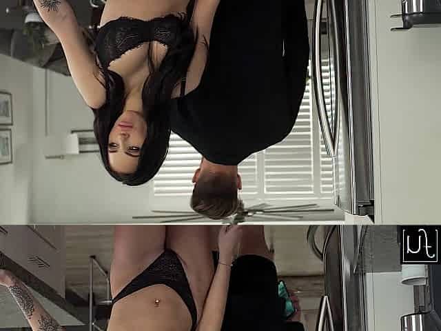 Busty Brunette MJ Fresh Gives A Sensual BJ and Titty Fuck - S12:E12