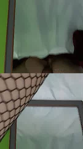 Caught in the Mirror: Fishnets, Sex-toy, and Climax