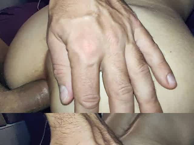 Hot slim wife gets her taut butt drilled by a large shlong