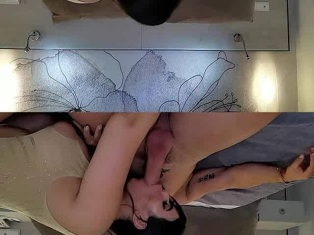 Curvy hotty swallows my WANG, and then gets banged hard whilst groaning