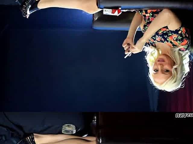 Jenna USA smoking beauty short